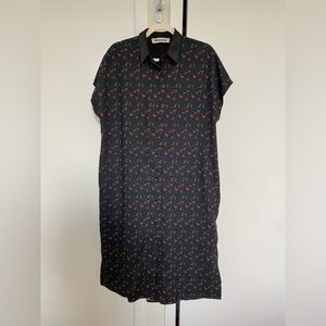 Roucha shirt dress